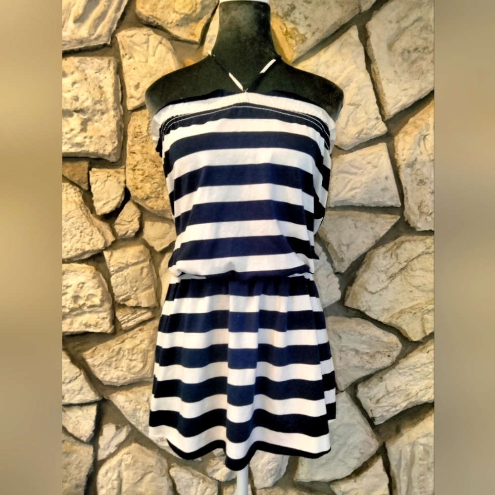 Charlotte Russe - Tie Neck Tube Top